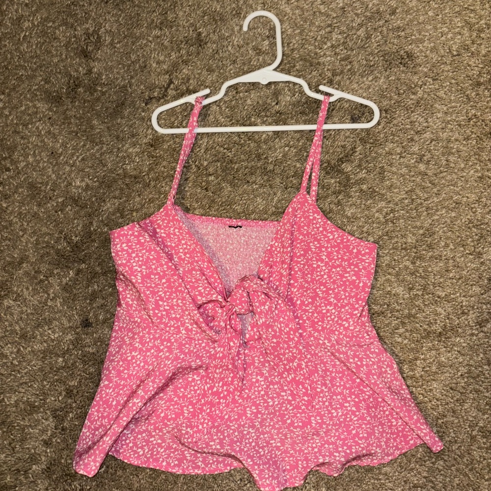 Floral tank top